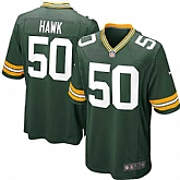 Nike Men & Women & Youth Packers #50 Hawk Green Team Color Game Jersey,baseball caps,new era cap wholesale,wholesale hats